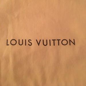 Authentic Louis Vuitton Large Dust Bag